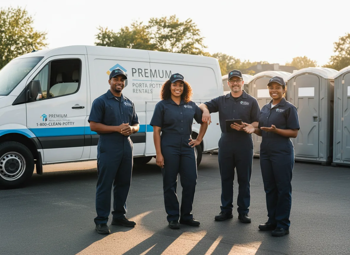 VIP Portable Toilets company in Rankin, IL